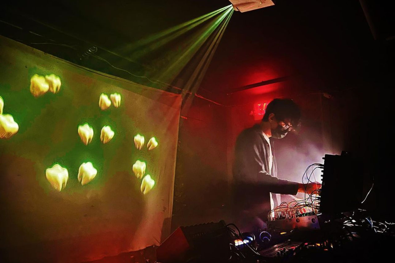 DJ Weak Acid performing live at Timbre Room